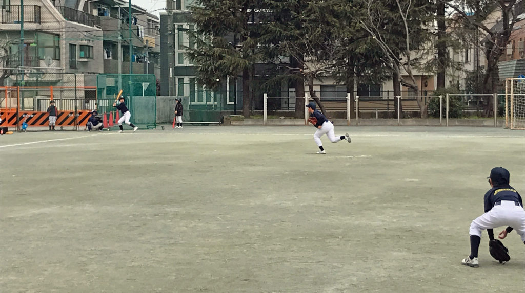 高学年練習初め